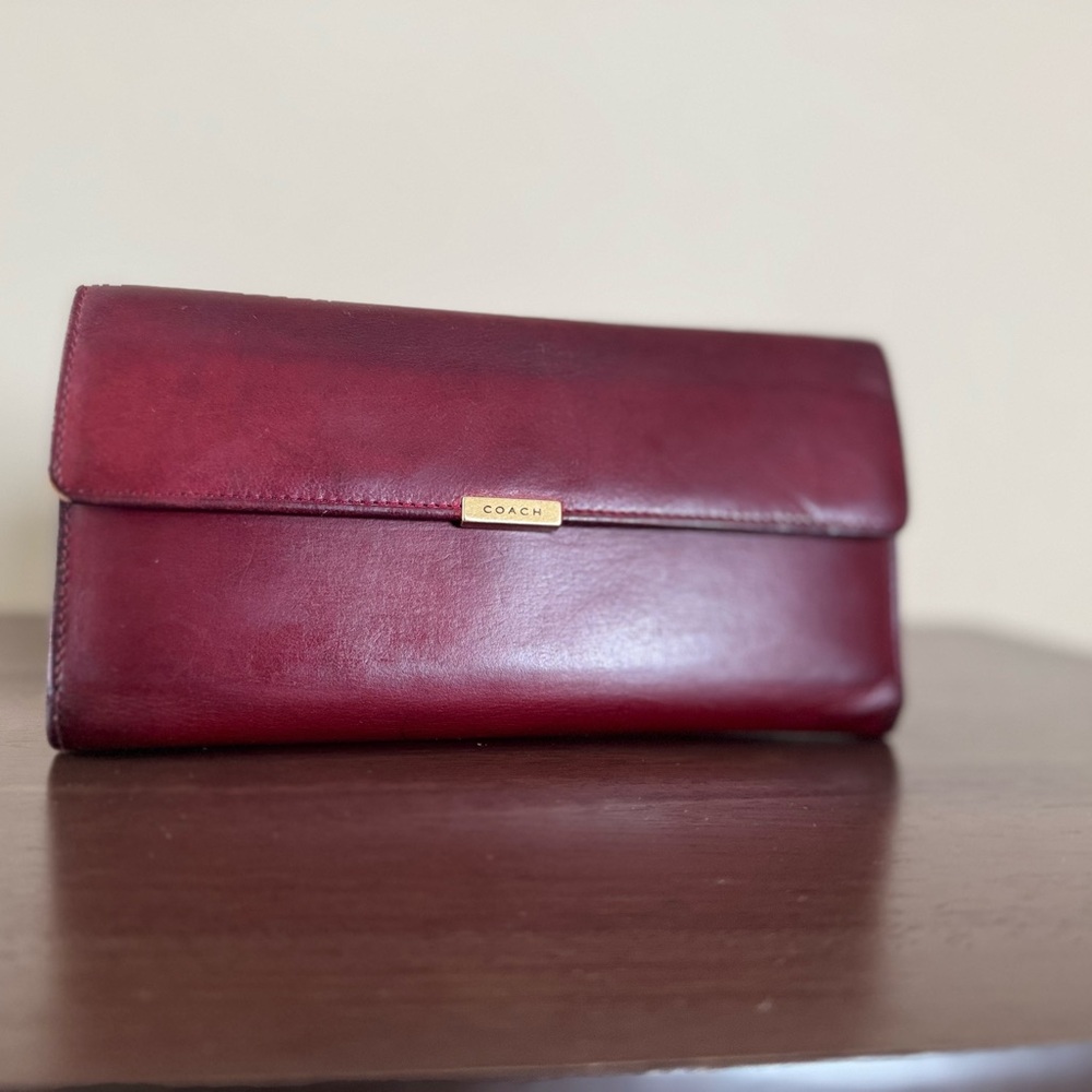 Coach Leather Vintage Wallet